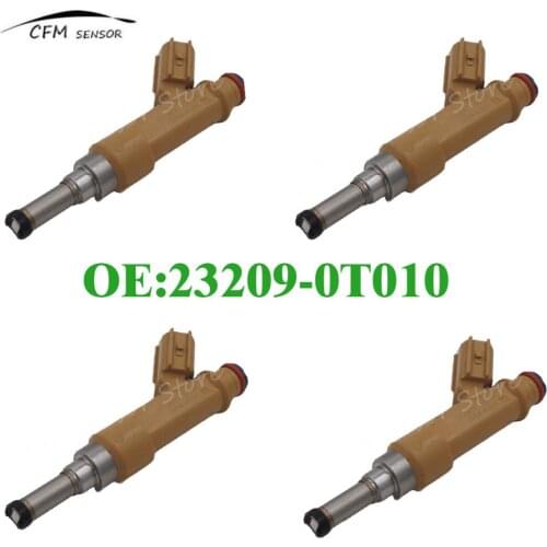 4pcs High Quality 23209-0T010 Fuel Injector Nozzle For Toyota Corolla 23250-0T010 23209-09120