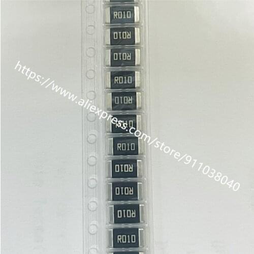 50pcs/lot RLP25FEGR010 TA-I SMD alloy resistance 2512 R010 0.01R 1% 75PPM 3W