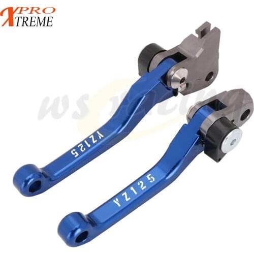 Motorcycle CNC Aluminum Pivot Foldable Clutch Brake Lever For Yamaha YZ80 YZ85 YZ125 YZ250 YZ250F YZ426F YZ450F 2001-2021