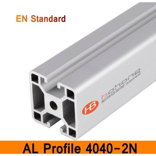 4040-2N Aluminium Profile EN Standard Brackets DIY Workbench AL Extrusion Square Shape CNC 3D DIY Printer Parts Linear Rail