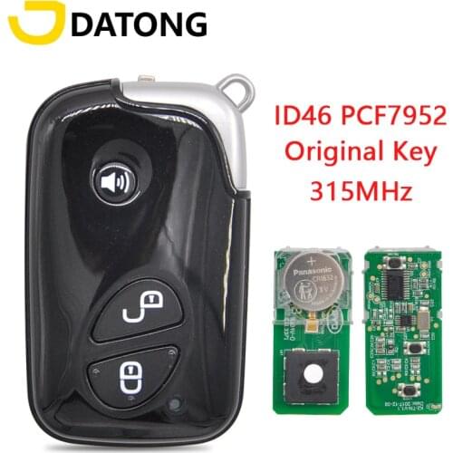Datong World Car Remote Control Key For BYD F3 F0 G3 L3 G3R ID46 PCF7952 Chip 315 Mhz Keyless Entry Original Key
