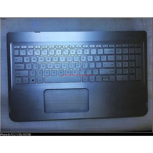 For HP ENVY X360 M6-W1 15.6" laptop palmrest cover 439.04801.0002 with US backlight keyboard 798954-001 US NSK-CW0BW