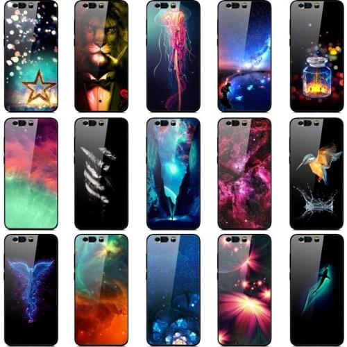 For for huawei honor 9 lite cases honor9 hard tempered glass phone back cover for honor 10 lite honor 10 Coque Etui full 360