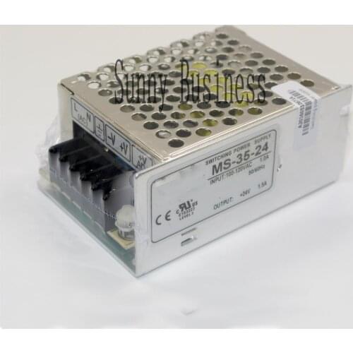35W 24V 1.5A 100V-240V INPUT Small Volume Single Output Switching power supply for LED Strip light
