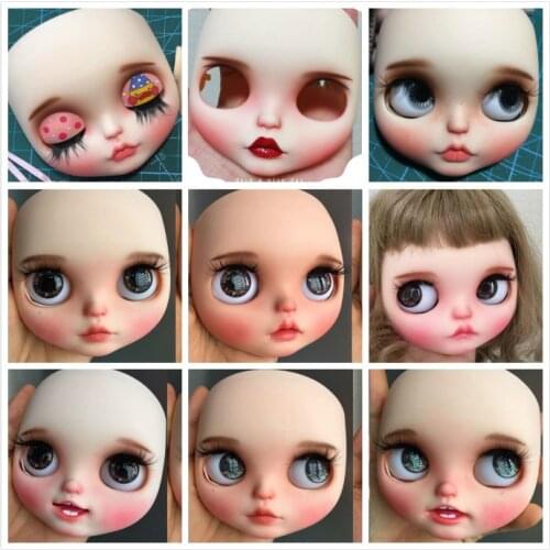 Customization doll Nude blyth doll ,face plate 201903