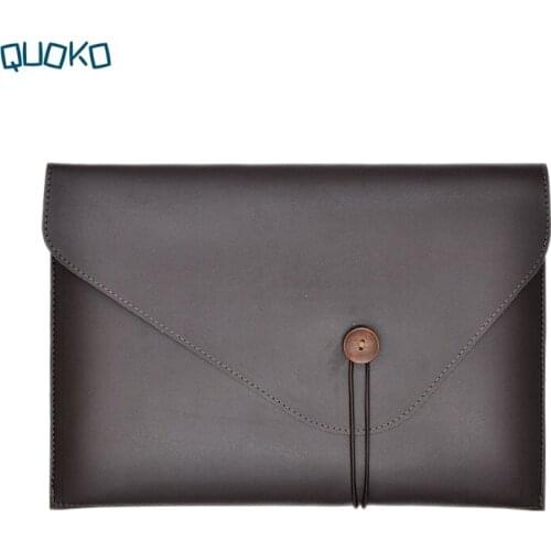 Briefcase style Laptop Bag super slim sleeve pouch cover,microfiber leather laptop sleeve case for Dell XPS 13 15
