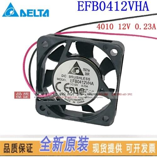 NEW DELTA EFB0412VHA 4010 12V 0.20A 4CM ball bearing miniature micro cooling fan