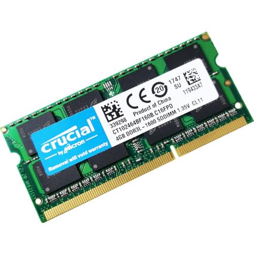 WEIDMU DR3L 8GB 4GB 1600MHz SODIMM RAM PC3 12800S 204 Pins 1.35V Non-ECC Unbuffered Laptop Memory DDR3