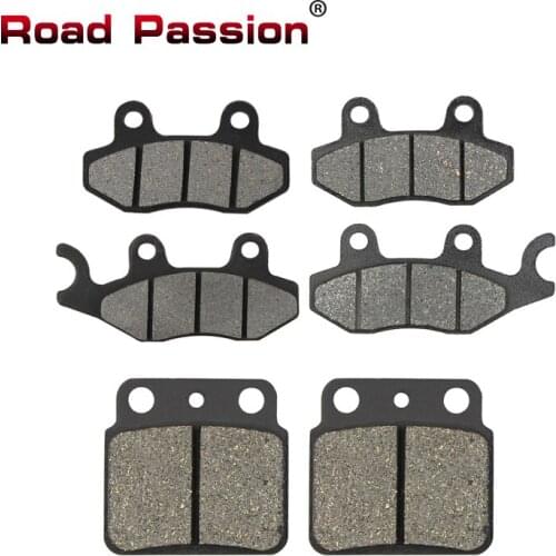 Road Passion Motorcycle Part Front and Rear Brake Pads for SUZUKI LT R450K 2006-2011 LT R450Z Quadracer 2008-2011 LTR450K LTR450