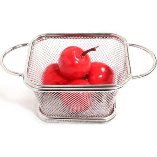 Mini Drain Basket for Kids Montessori Materials for Washing Fruit Wokring Preschool Early Educational Montessori Toys