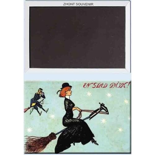 Sweden Eastern Witches En Glad Pask Vintage Poster 24149 Retro nostalgic fridge magnets