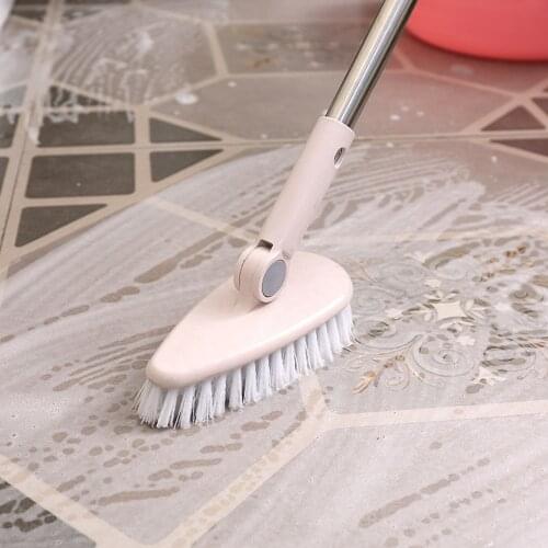 Foldable Section Bristled Floor Cleaning Brush Bathroom Floor Brush Bathroom Bathtub Tile Brush