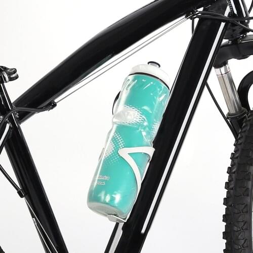 710ML Bicycle Water Bottle Outdoor Bike Cycling Dual Layer Thermal Keeping Sport Bottle and Portable Water Bottle Holder