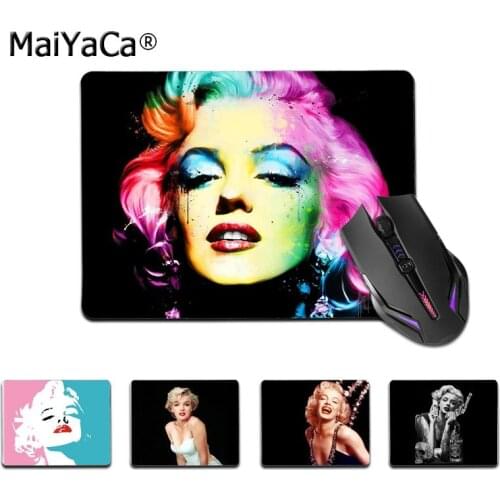 Maiyaca High Quality Marilyn Monroe Comfort Mouse Mat Gaming Mousepad Smooth Writing Pad Desktops Mate gaming mouse pad