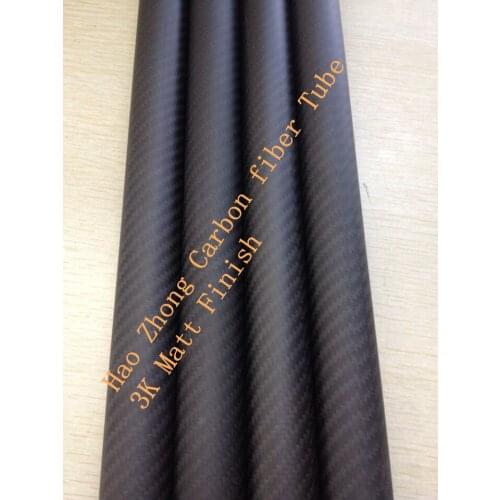 1-10 pcs 38MM OD x 35MM ID x 1000MM (1m) 100% 3k Carbon Fiber tube /pipe/Tubing/shaft, wing tube Quadcopter arm Hexrcopter 38*35