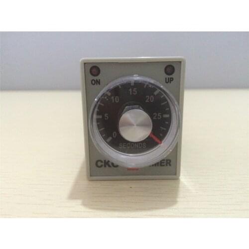1pc AH3-3 Power On Delay Time Relay 8 Pin 30s 60s 3min Delay Timer 12VDC 24VDC 110VAC 220VAC
