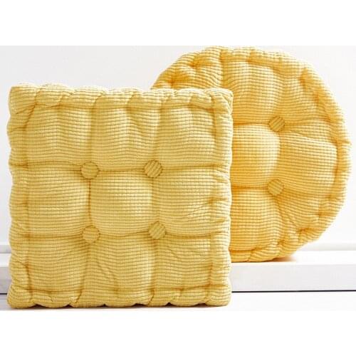 1pc Four-season Universal Throw Pillows Thicken Household Office Bedroom Seat Cushion Backrest Pillow Hip Lazy Mat Decoration