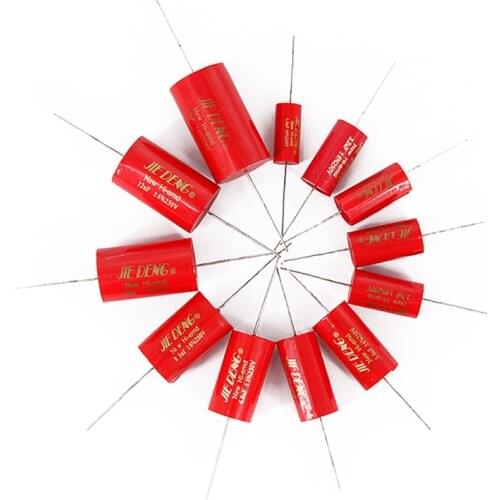 2pcs 1.0uF-5.6uF 250V Speaker Frequency Divider Amplifier Crossover Filter Metallized Polypropylene Film Non-Polarity Capacitor