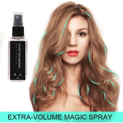 30ml Fluffy Volumizing Hair Spray Magic Extra-Volume Fluffy Hair Styling Gel New Style Hair Thickening Spray Mist For SalonTSLM2