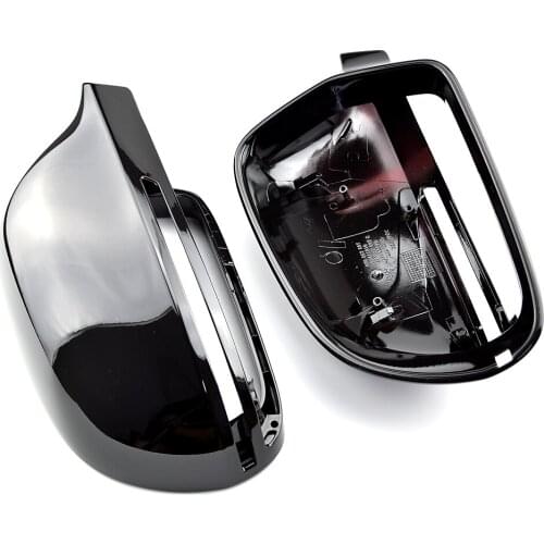 Side Mirror Covers Cap for Audi A6 C6 4F A4 A5 B8 8K Q3 (Carbon Look) SQ3 A8 D3 S4 S5 S6 S8 2008 2009 2012 A3 8P