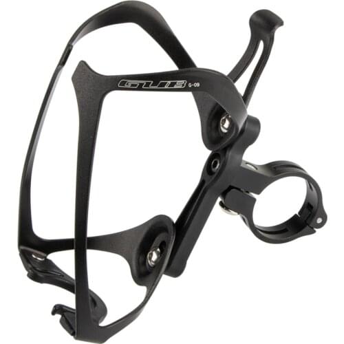 GUB G-09 Aluminum Alloy Mountain Bicycle Bottle Holder with Adapter Road Bike MTB Water Bottle Cage Mount Adapter