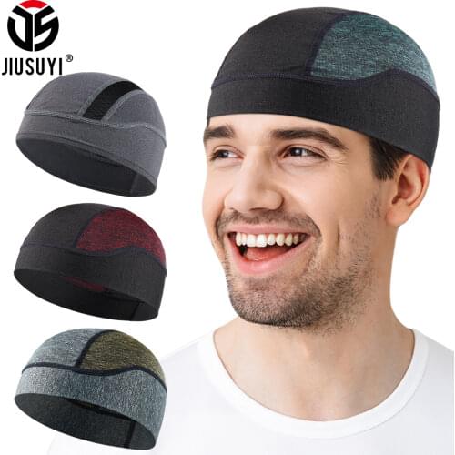 Breathable Cycling Cap Quick Dry Bicycle Helmet Liner Hat Men Outdoor Riding Sweat Wicking Beanies Summer Sports Accessories