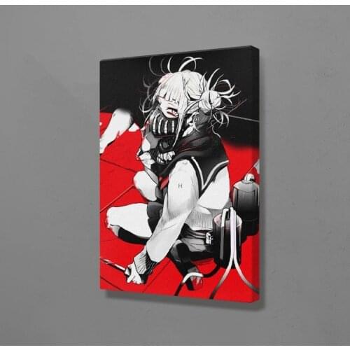 Canvas Modern Picture Home Himiko Toga Boku No Hero Academia Decor Painting Wall Art Prints Poster Modular No Frame Living Room