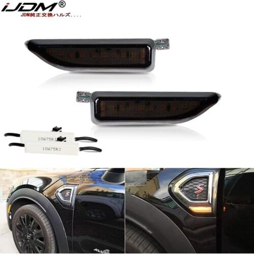IJDM For MINI Countryman F60 2017 2018 2019 2020 2021 Fender Side Marker Lightl LED Side Marker Light Flowing Turn Signal Lamp