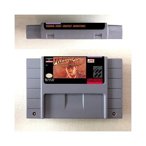 Indiana Jones Greatest Adventures - Action Game Card US Version English