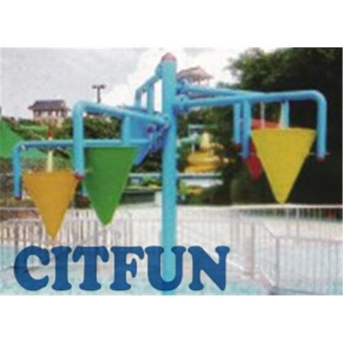 Colorful Spray bucket water playground; attractive water park accessroy AG-001C