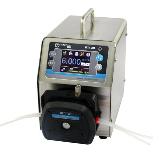 BT100L DT10-28 Pump Head Intelligent peristaltic pump Precise Adjustable Flow Control Lab Liquid Pumps 0.0002-82 ML/MIN
