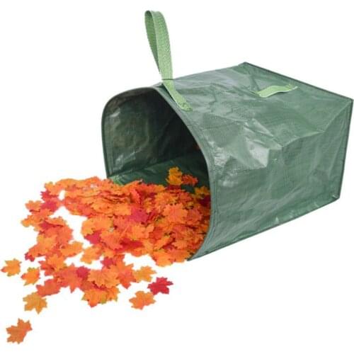 Garden Waste Bag Reusable and Collapsible Lawn Leaf Container, 22x17x30inch