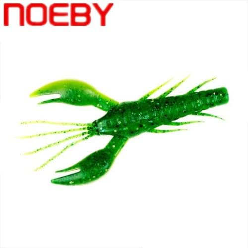 NOEBY Lure 12pcs 60mm 1.6g or 6Pcs 95mm 9g Soft Bait Isca Artificial Pesca Carp Fishing Wobbler Leurre Peche Bionic Fishing Lure