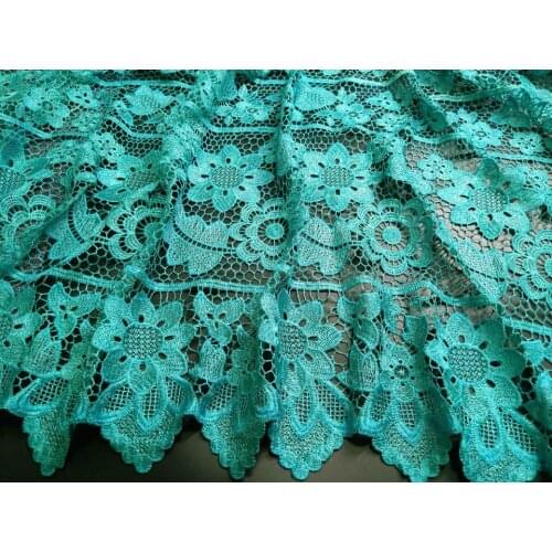 New Arrival high quality African cord lace fabrics Swiss voile Embroidered Guipure Fabric For 2017 Wedding Dress M15533