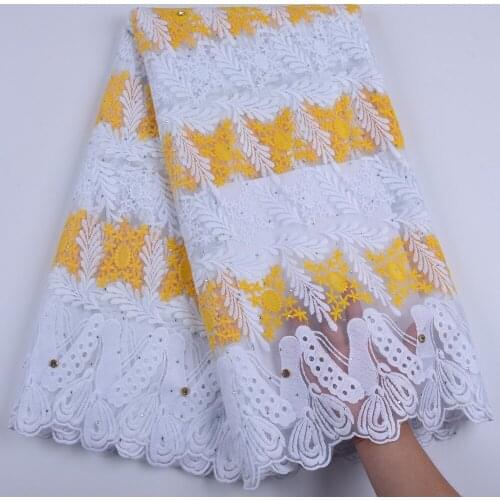 New Style Milk Silk Lace Fabric Yellow French Milk Silk Lace Fabric Stoned African Dress Materials For Occations Milk Silk F1680