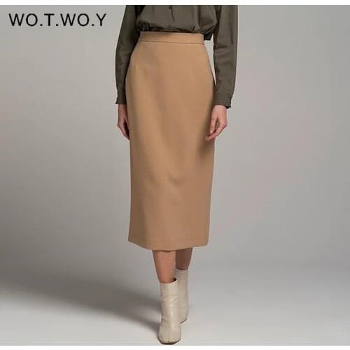 Юбка-карандаш WO.T.WO.Y China At AliExpress