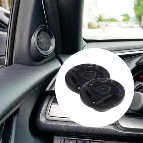 2Pcs Sound Speaker High Temperature Resistance Pure Sound Anti-rust Lightweight Strong Bass Loudspeaker for Bus Claxon- Horns