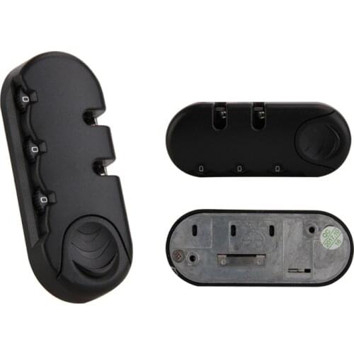 Luggage combination lock accessories trolley case fixed combination lock luggage sturdy suitcase anti-theft lock