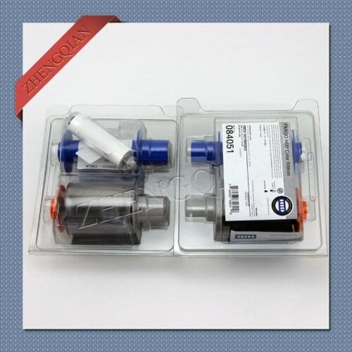 Fargo84051 YMCK color ribbon and Fargo84053 retransfer film for HDP5000 pvc card printer (3pcs YMCK ribbon and one roll film)