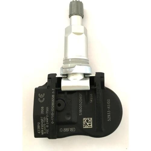 TPMS Sensor TPMS Tire Pressure Monitor Sensor 52933-A5100 52933A5100 433MHZ For Hyundai 2017 Elantra AVANTE AD KONA i30