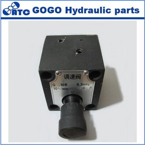 Q-10B temperature compensation speed control valve Q-25B QI-10B QI-25B QT-10B QIT-10B 63B