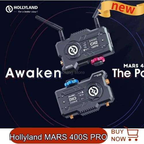 Hollyland MARS 400S PRO FILES Wireless Video Transmission System HD Image Transmitter Receiver SDI 1080P for Photography New
