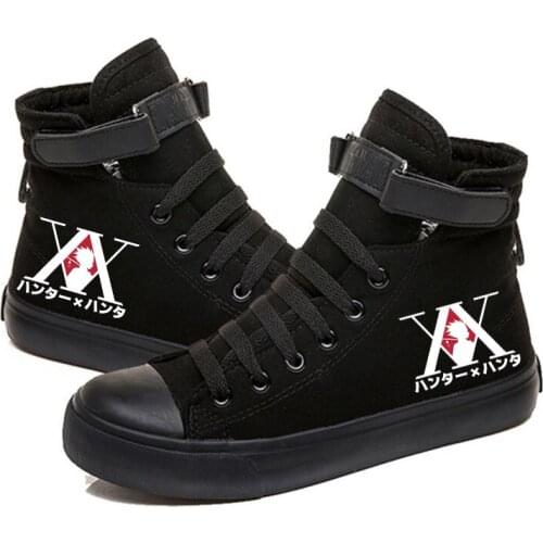 Hunter X Hunter Printed High Top Canvas Shoes Cozy Sneakers
