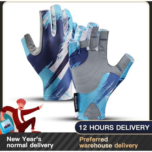Kyncilor Fingerless Fishing Gloves