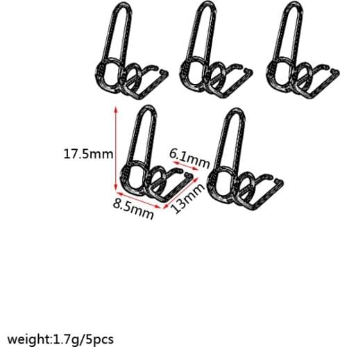 MagiDeal Brasswind Instrument Trumpet Water Key Spit Valve Springs Pack Of 5