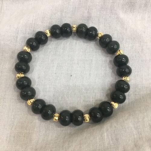 Natural He tian Qing yu Jade Bracelet Jewelry Lucky Exorcise evil spirits Auspicious Amulet Jade Bracelet Fine Jewelry