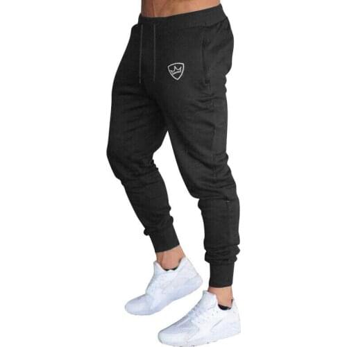 New Fashion Mens Long Sport Pencil Pants Gym Slim Fit Trousers Running Joggers Gym Sweatpants