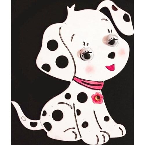 New Dog Dies Cut Scrapbooking Stencil Template for DIY Embossing Paper Photo Album Greeting Gift Cards Cut Die New Arrival
