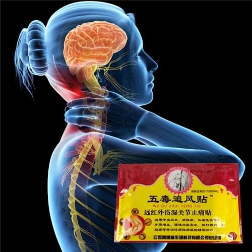 Far IR Analgesic Plasters 8Pcs/Bag Chinese Snow Toad Pain Relief Medicine Herb Rheumatism Joint Pain Pain Relief Patch
