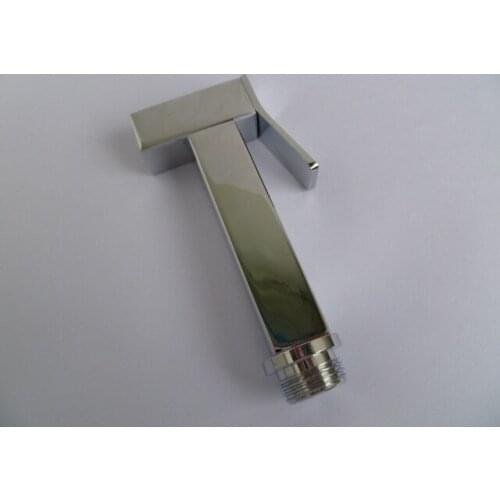 Full copper small square Bidets wipers toilet spray gun portable nozzle wash ass clean body small spray gun shower